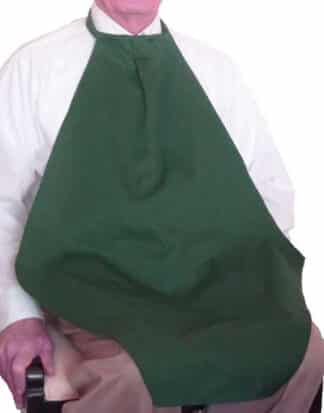 Adult Bib Napkin at Your Neck Hunter Green