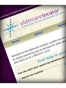 Eldercare Locator - eldercare.gov
