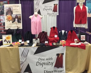 DinerWear Adult Bibs at Abilities Expo