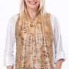 Dining Scarf Adult Bib- Cravaat- 6-Way Print