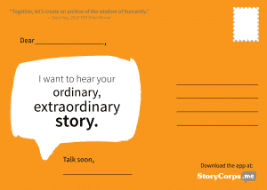 StoryCorps - questions that help you document life